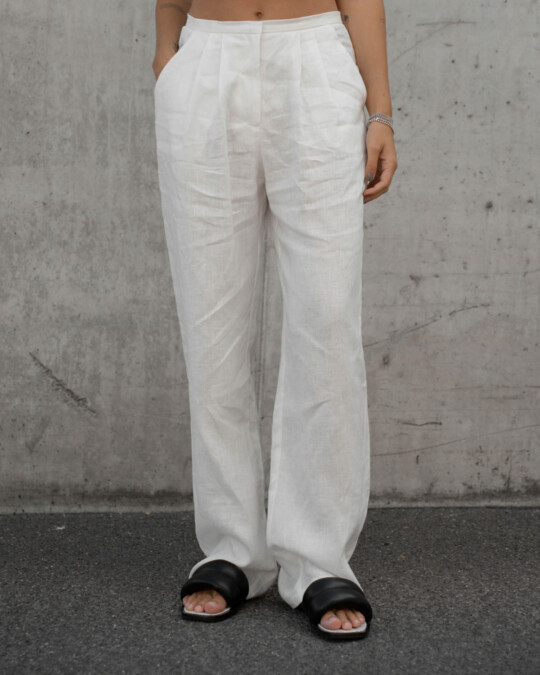 The Linen Pants White_abbildung_model_bildnr2