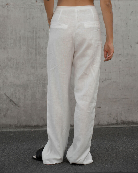 The Linen Pants White_abbildung_model_bildnr3
